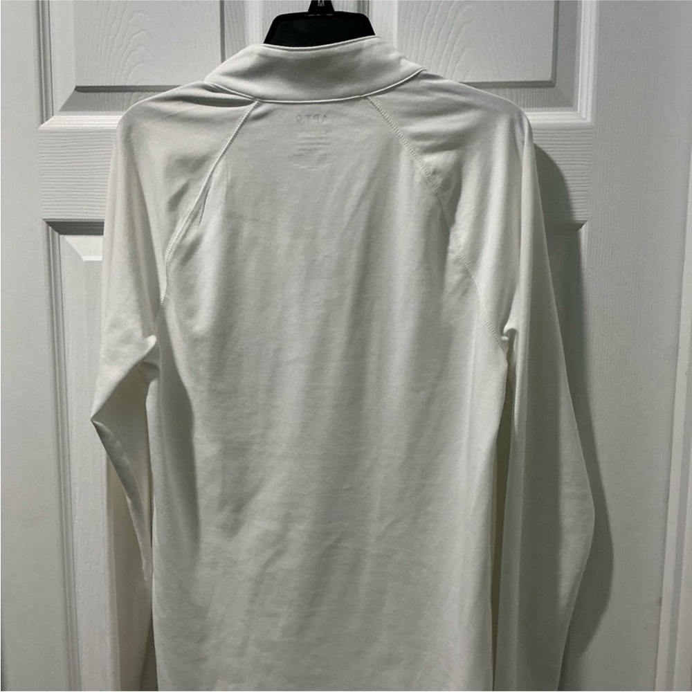 Apt. 9 Modern Sport White Quarter-Zip - Picture 3 of 3
